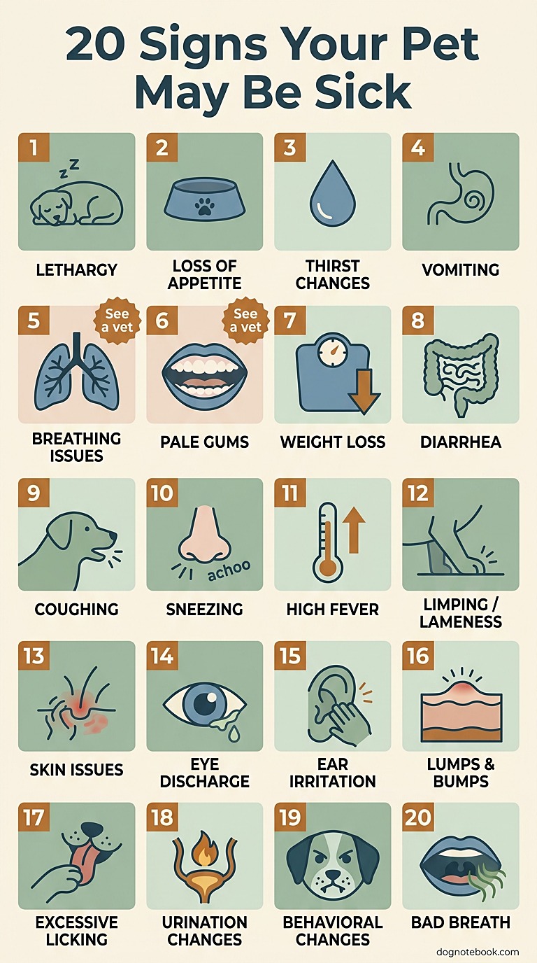 20 Signs Your Pet May Be Sick