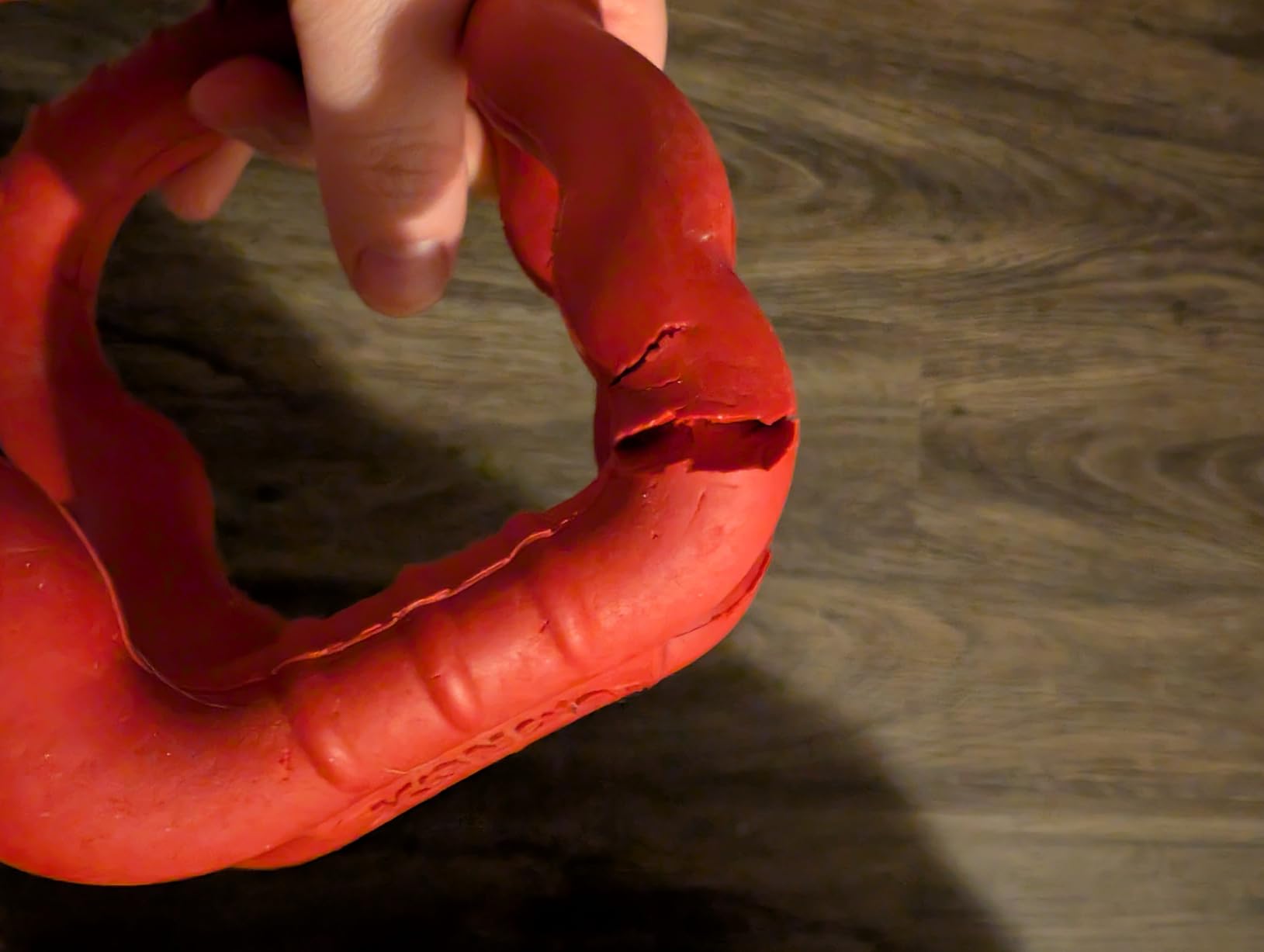 KONG Tug Toy - Dog Supplies for Tug of War - Natural Rubber Dog Toy for Outdoor & Indoor Playtime - for Medium/Large Dogs customer photo 1