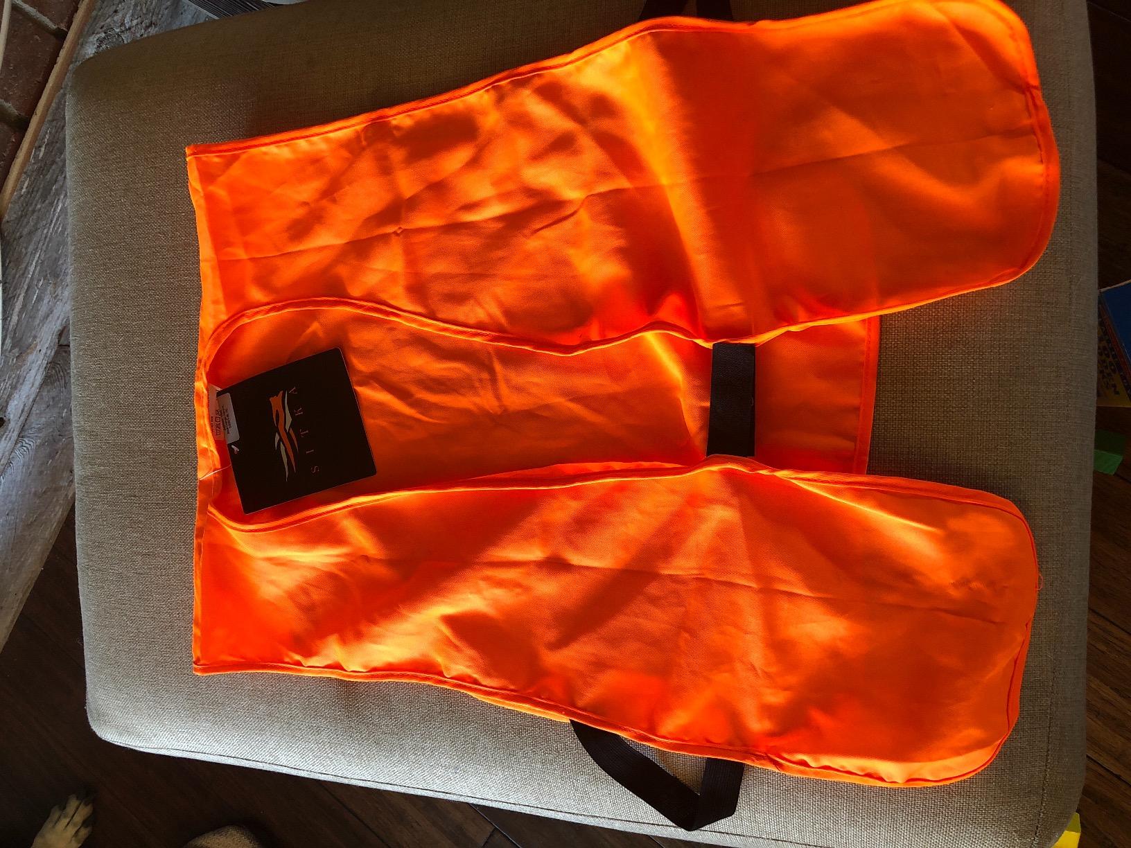 SITKA Ballistic Vest - High-Visibility Orange Hunting Vest for Men customer photo 2
