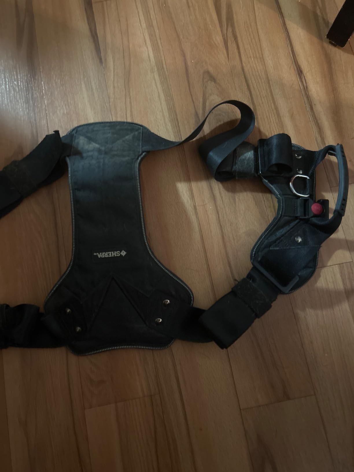 Sherpa Crash-Tested Multipurpose Seatbelt Dog Harness - Black, Large customer photo 1