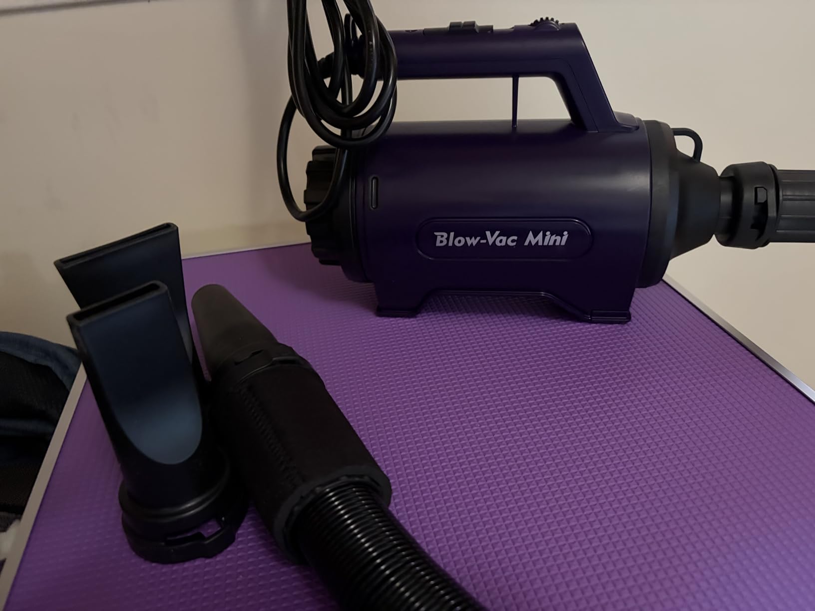 Dog Dryer High Velocity Professional Dog/Pet Grooming Force Hair Dryer/Blower customer photo 1