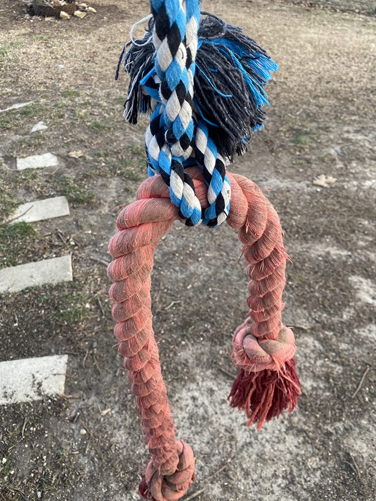 Flirt Pole for Dogs Pet Teaser Wand Outdoor Interactive Pet Dog Flirt Pole Training Exercise Rope Toy for Small Medium Large Dogs Cats customer photo 2