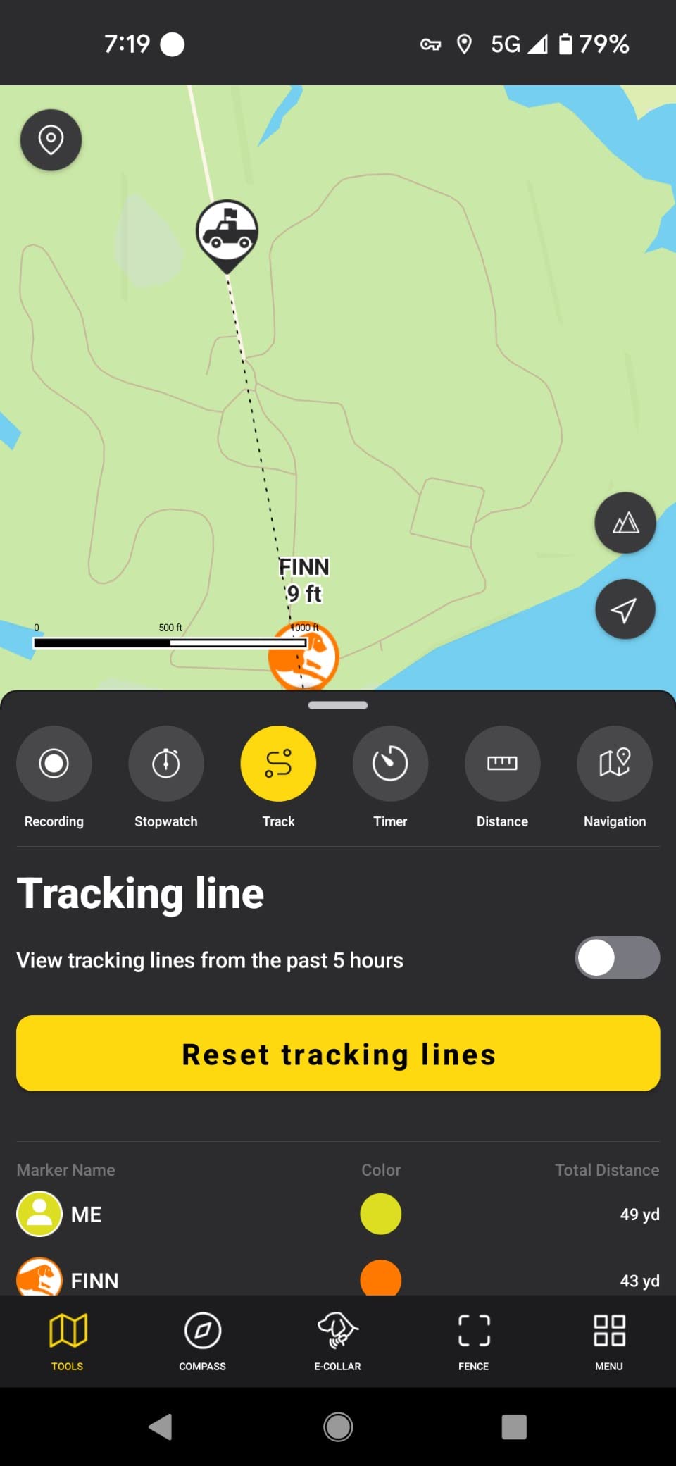 Dogtra Pathfinder 2 GPS Dog Tracker e Collar 9 Mile Long Range LED Light No Monthly fees Free App Waterproof Smartwatch Control Satellite Real Time Tracking Multiple Dogs Smartphone Required customer photo 2