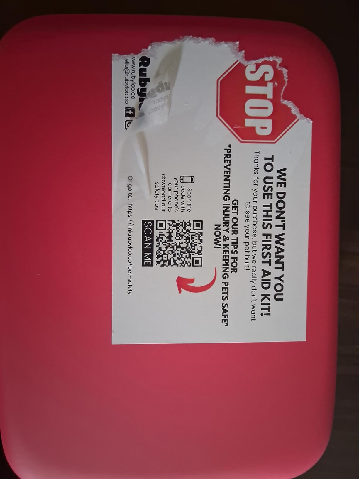 Dog First Aid Kit - Vet-Approved Emergency Kit for Dogs & Cats - Travel customer photo 1
