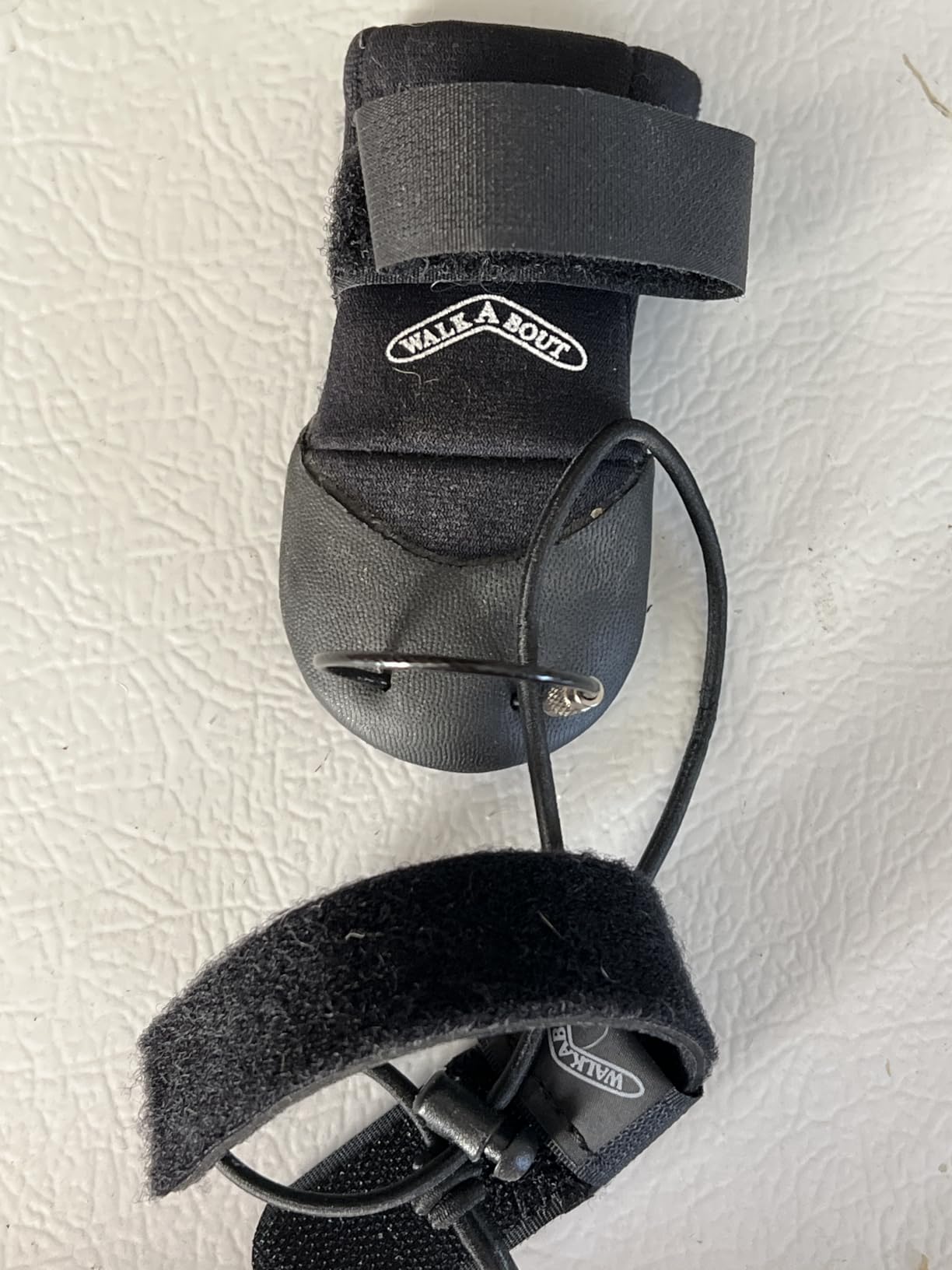 WALKABOUT Toe'sUP Anti-Knuckling Aid | Supportive 2-in-1 Dog Boot and Paracord Solution for Paw and Pad Protection | Rapid Pain Relief & Corrective Leg Support for Scraping Dragging Injuries (Medium) customer photo 1