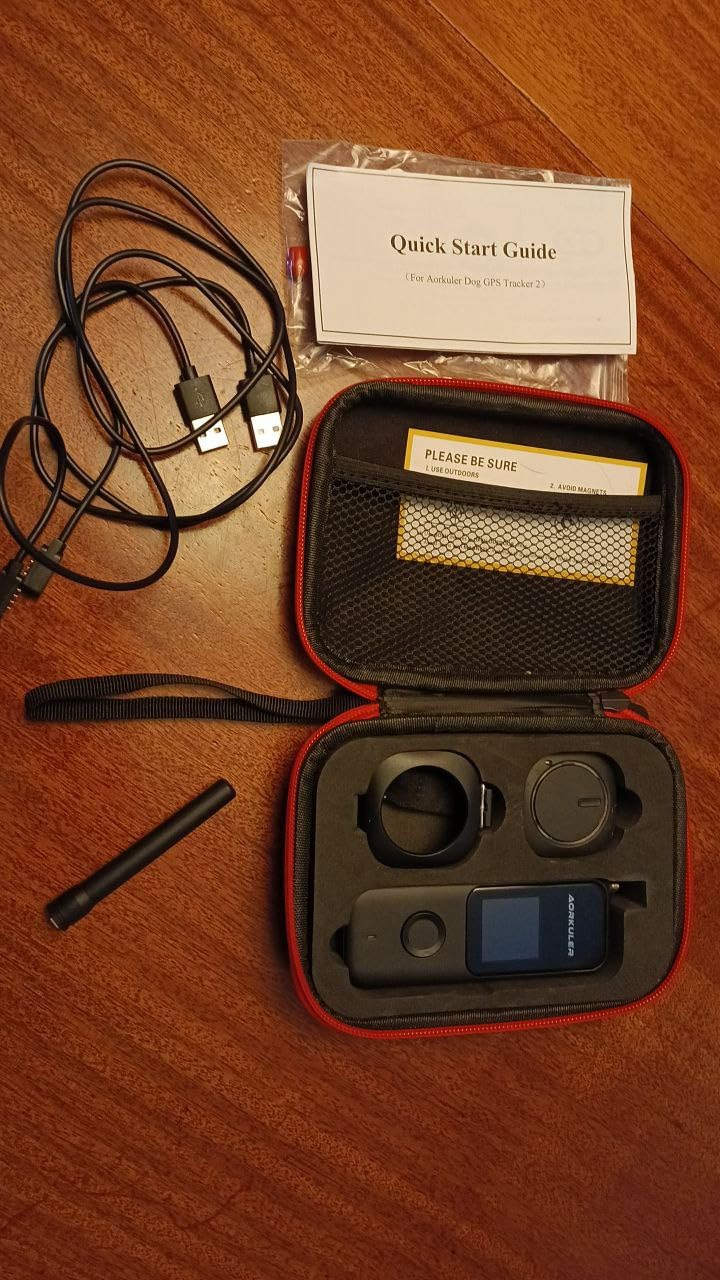 Aorkuler GPS Dog Tracker - Track Your Dog Up to 3.5 Miles Without Phone or Cell Signal | No App, No Monthly Fees | Ideal for Hiking, Rural & Remote Areas (Tracker 2) customer photo 2