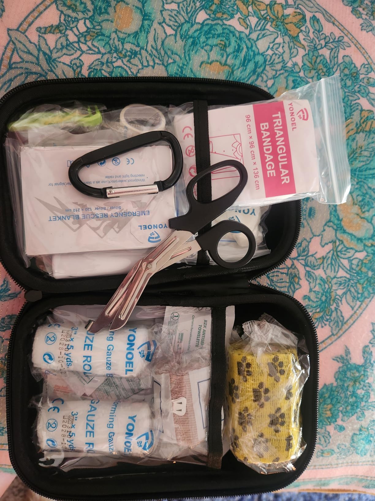 Dr Brahmsy's Pet First Aid Kit for Dogs and Cats - Vet-Approved Essential Survival and Emergency Supplies for Home, Travel, Camping, Hiking - Packed in a Portable Waterproof Pouch - 45-Piece Set customer photo 2