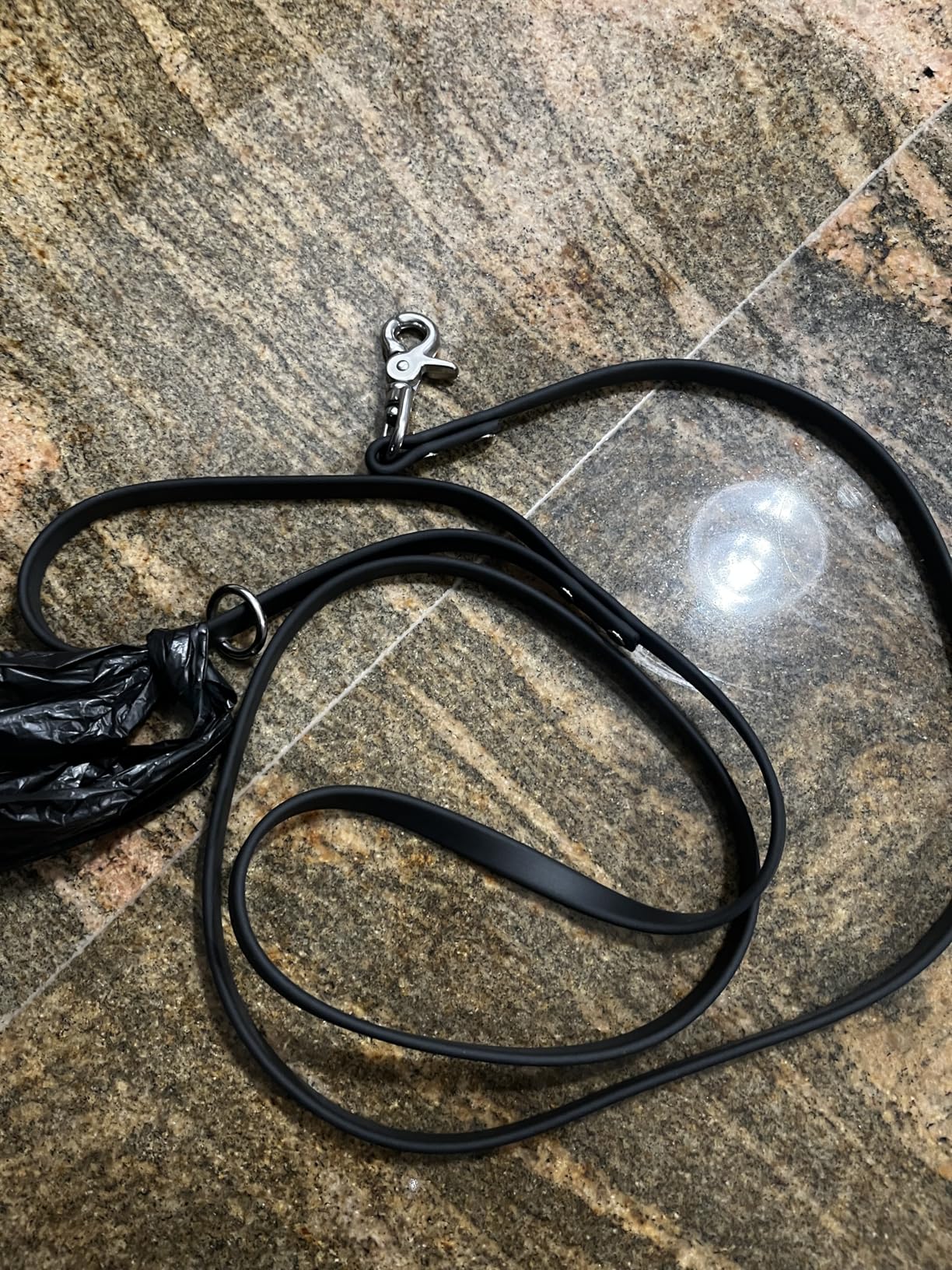 Gummy K9 Biothane Dog Leash, Professional Training Lead, Stainless Steel, New Advanced Safety Clasp, Weatherproof, Waterproof, Long Lasting, 6 Ft (5/8 Black), Small, Medium, Large Dogs, Made in USA customer photo 1