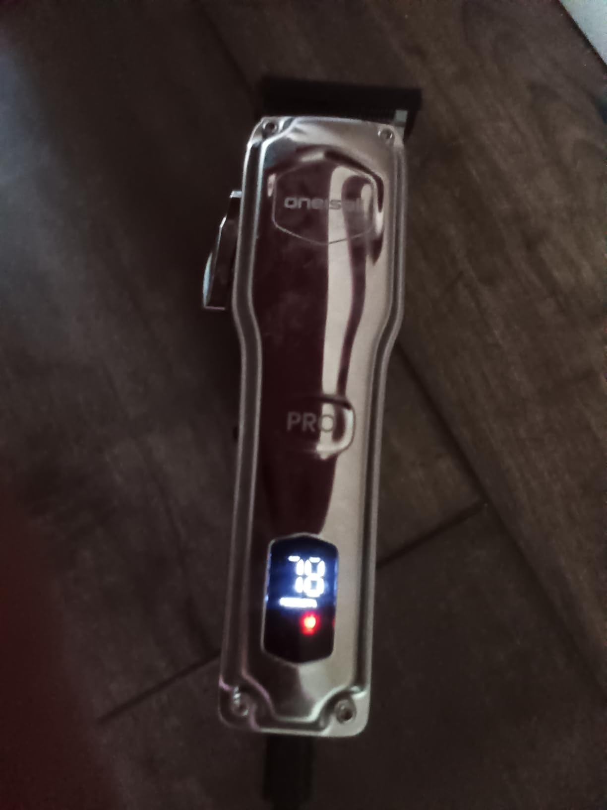 oneisall Dog Clippers for Grooming Thick Hair, Low Noise Dogs Grooming Kit with Detachable Stainless Steel Blade, Dog Shaver for Thick/Matted/Knotted/Fine/Wave/Curly Hair, PC18 customer photo 1
