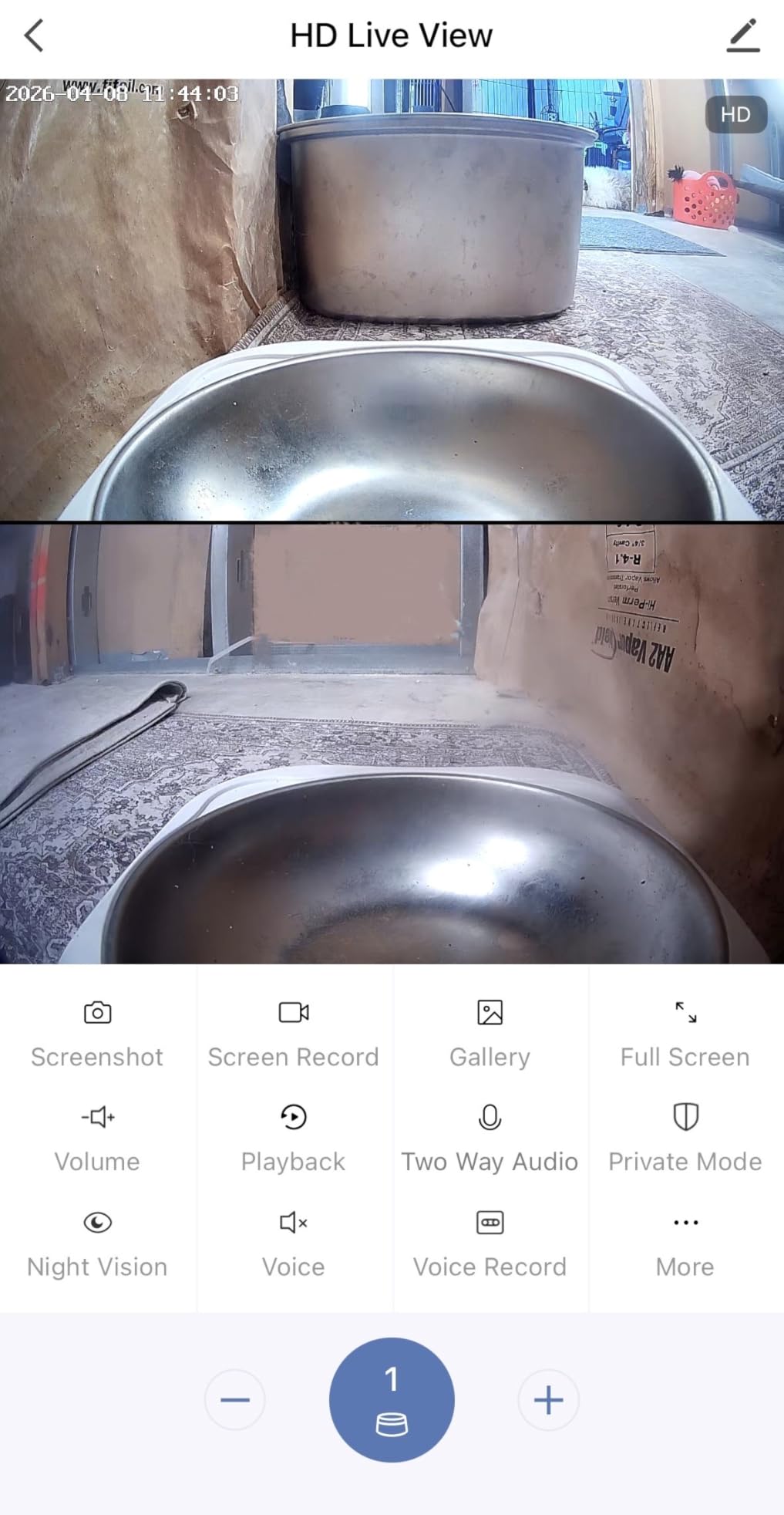 Frienhund 5G WiFi Automatic Cat Feeder with Two HD Camera: 7L Automatic Dog Feeder with Night Vision, Auto Cat Food Dispenser for Multiple Pet, Detachable for Easy Cleaning - 29 Cup customer photo 1