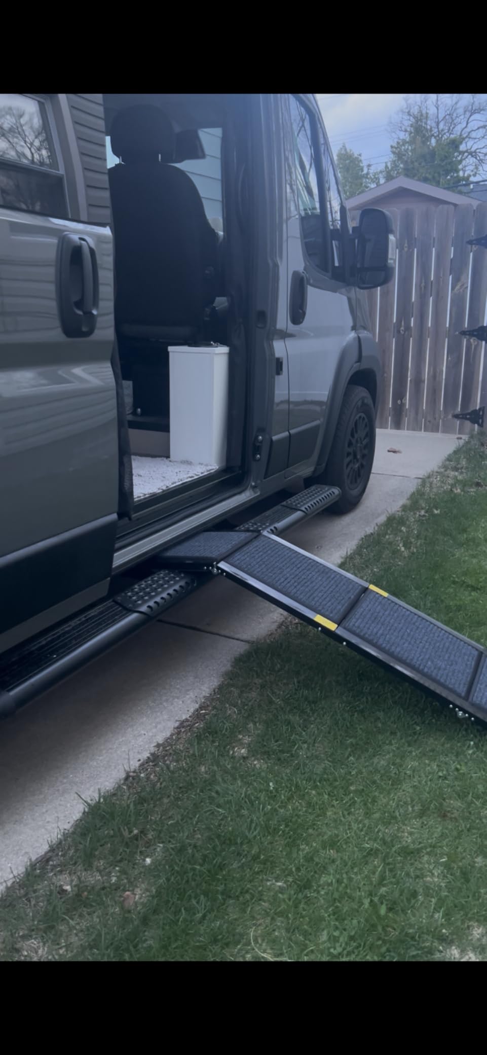 Upgraded Dog Ramp for Car 71