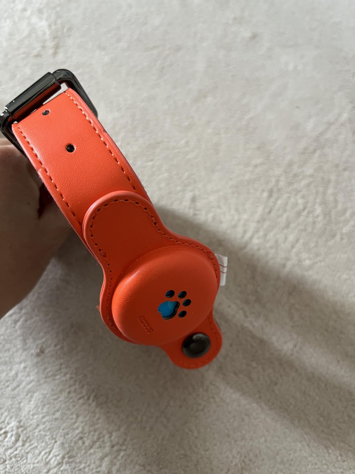 2-in-1 GPS Tracker for Dogs: Smart Pet Collar with Real-Time Tracking,No Monthly Fee/Subscription (iOS Only) Waterproof, Anti-Lost,365-Day Long Battery Life GPS Tracker Dog Collar(Tracker Included) customer photo 1