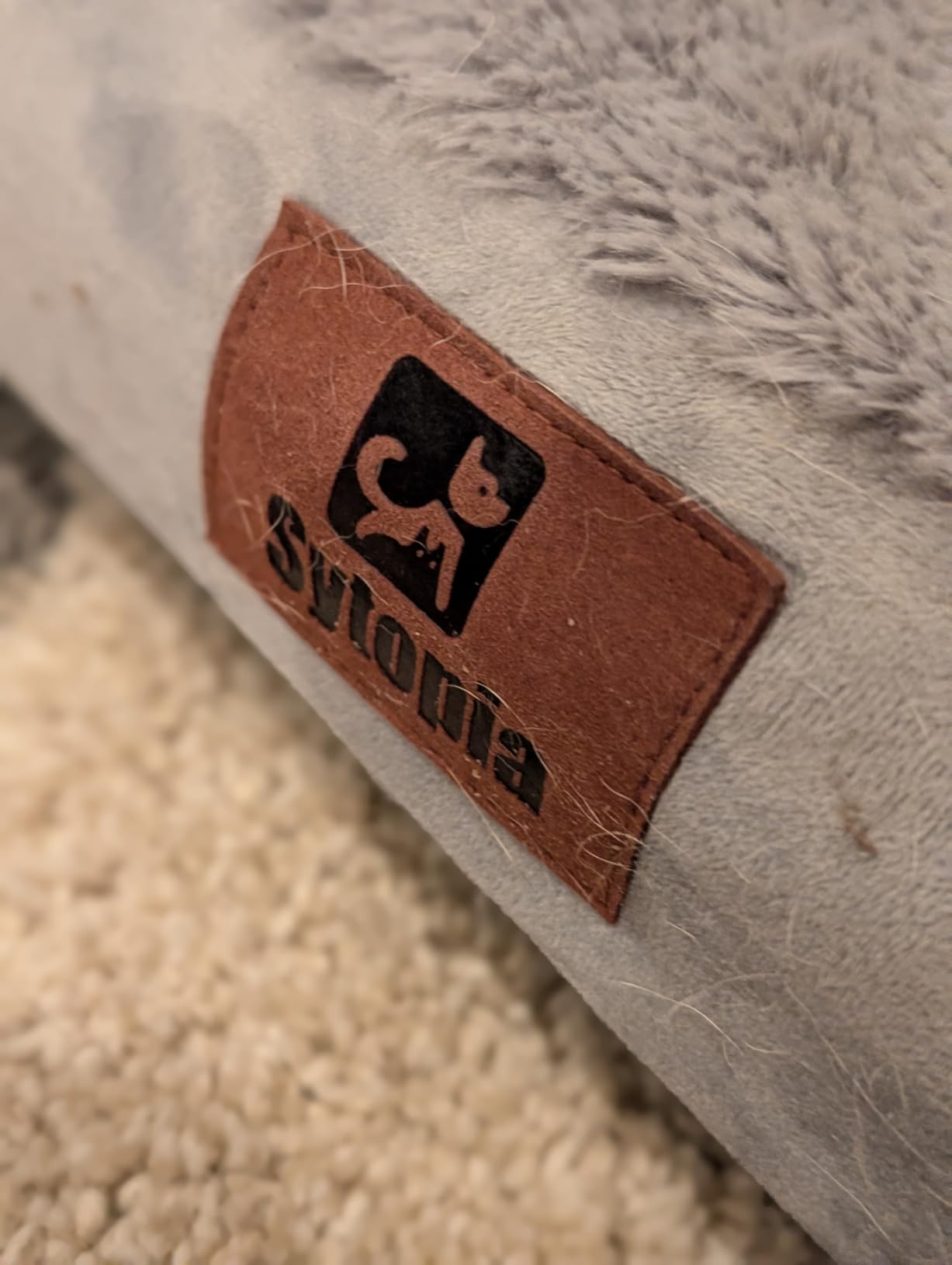 Sytopia Chew Proof Dog Bed for Large Dogs Washable, 42 Inch Orthopedic Extra Large Dog Bed with Washable Removable Cover and Anti-Slip Bottom - XL customer photo 2