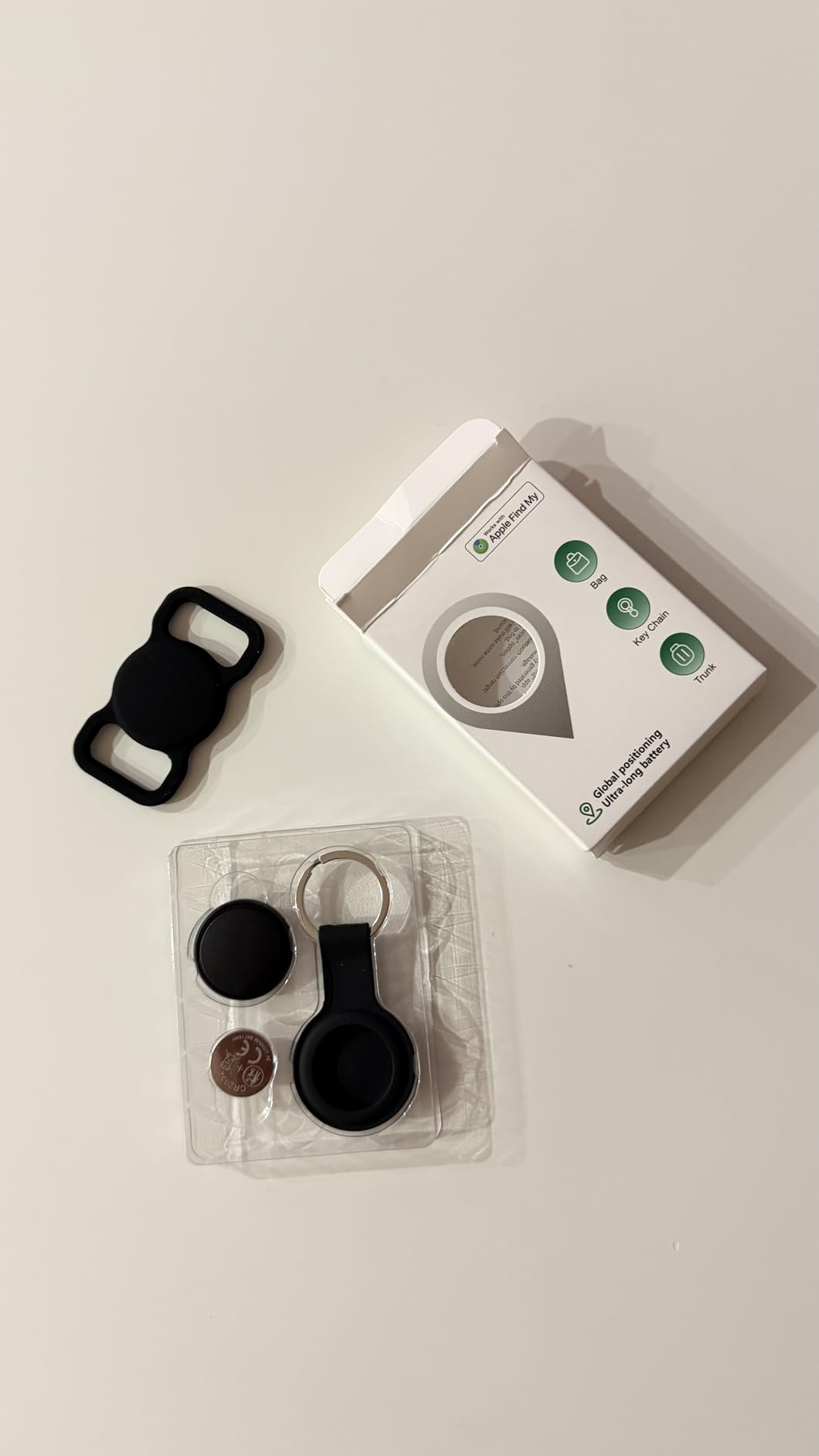 GPS Tracker for Dogs, Smart Collar with Real-Time Location - Pet Location Tracker with Holder, No Monthly Fee/No SIM Card, Works with iOS Find My, Ultra-Slim, IP68 Waterproof, Reliable Performance customer photo 1