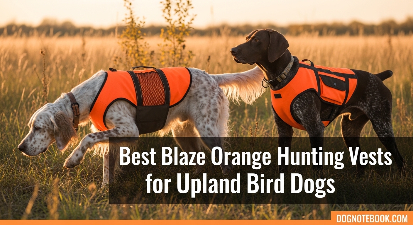 Best Blaze Orange Hunting Vests for Upland Bird Dogs