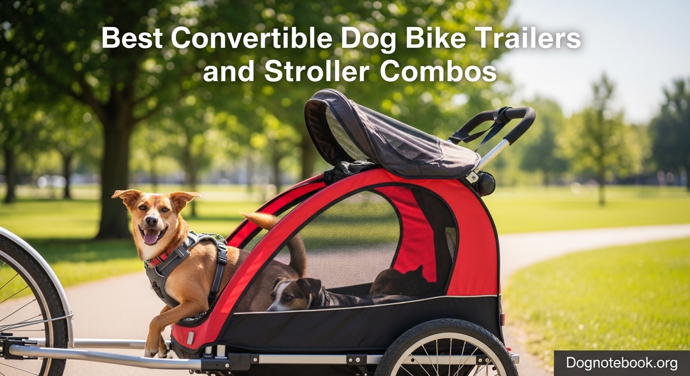 Best Convertible Dog Bike Trailers and Stroller Combos