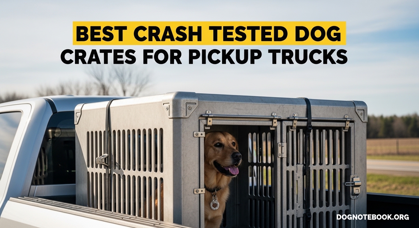 Best Crash Tested Dog Crates for Pickup Trucks