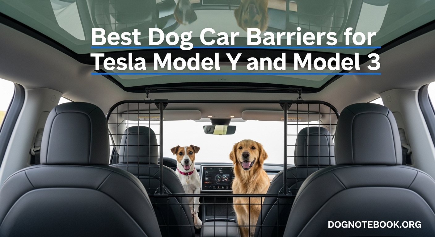 Best Dog Car Barriers for Tesla Model Y and Model 3