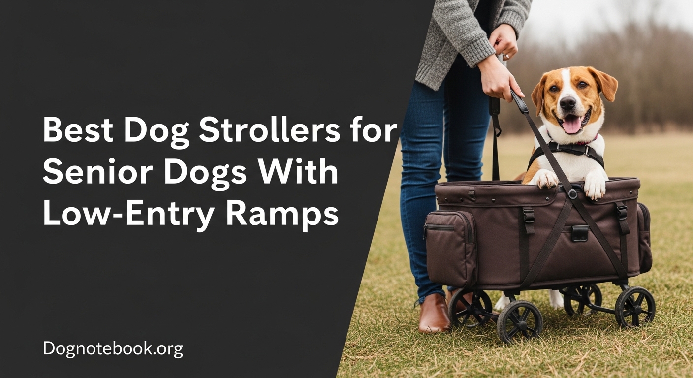 Best Dog Strollers for Senior Dogs With Low-Entry Ramps