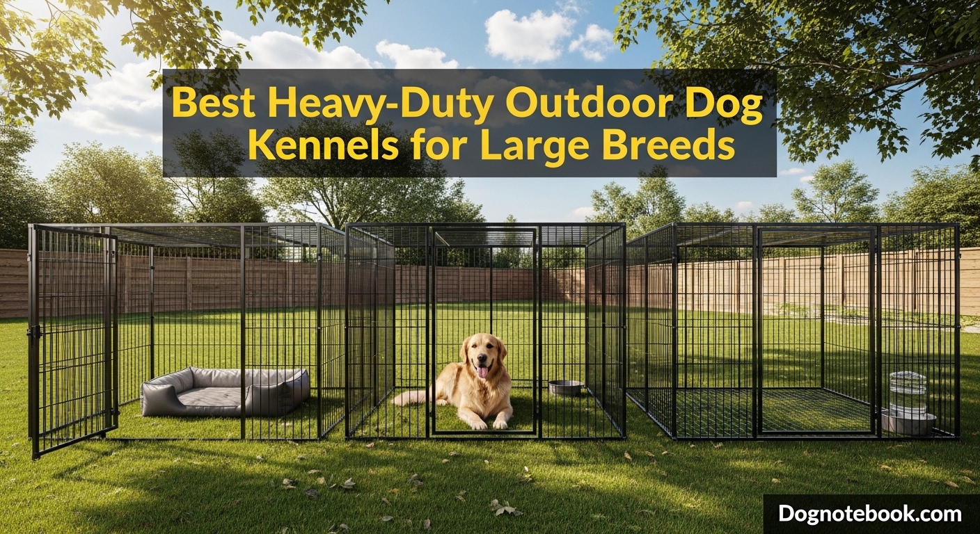 Best Heavy-Duty Outdoor Dog Kennels for Large Breeds
