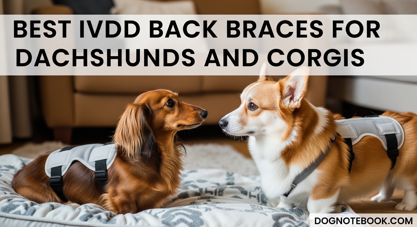 Best IVDD Back Braces for Dachshunds and Corgis