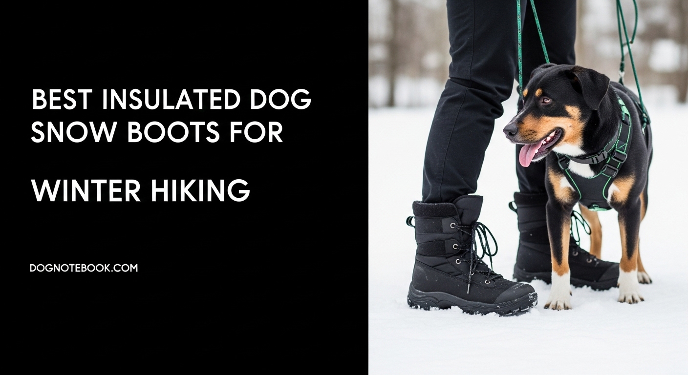 Best Insulated Dog Snow Boots for Winter Hiking