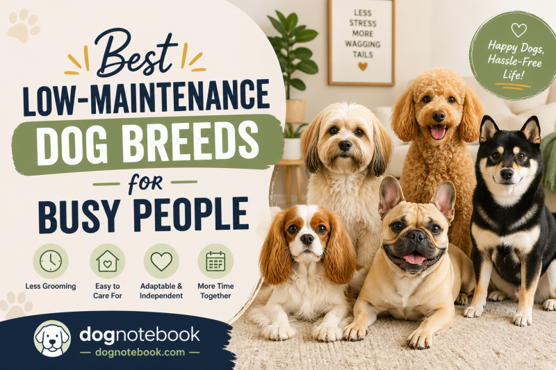Best Low-Maintenance Dog Breeds for Busy People