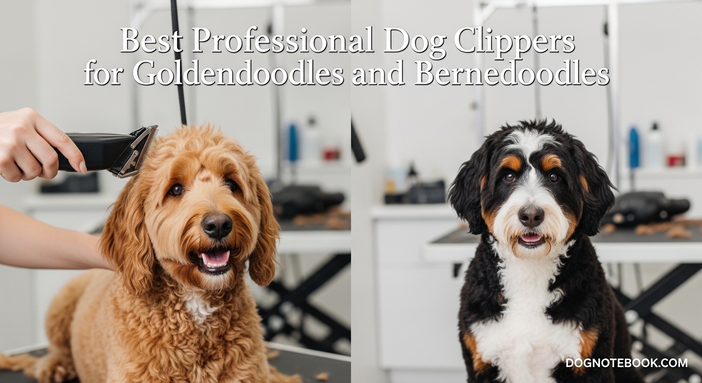 Best Professional Dog Clippers for Goldendoodles and Bernedoodles