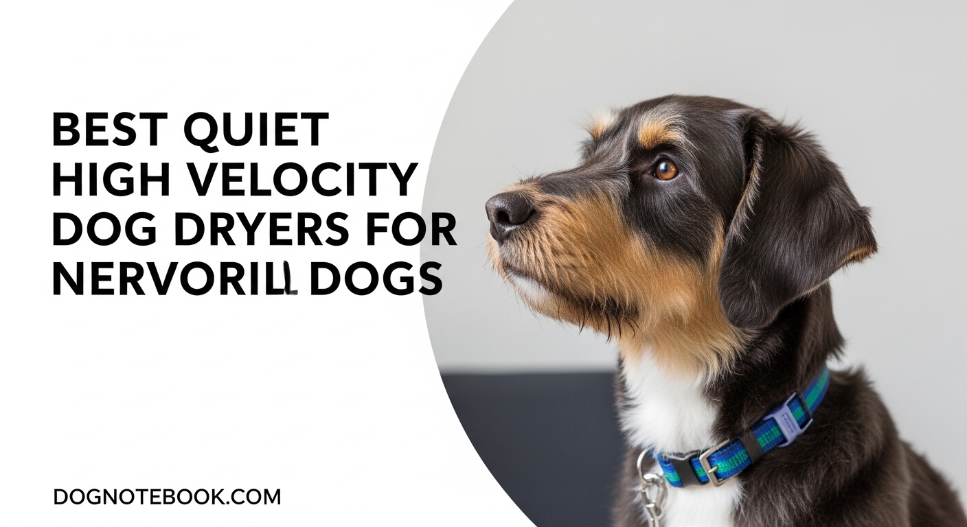Best Quiet High-Velocity Dog Dryers for Nervous Dogs