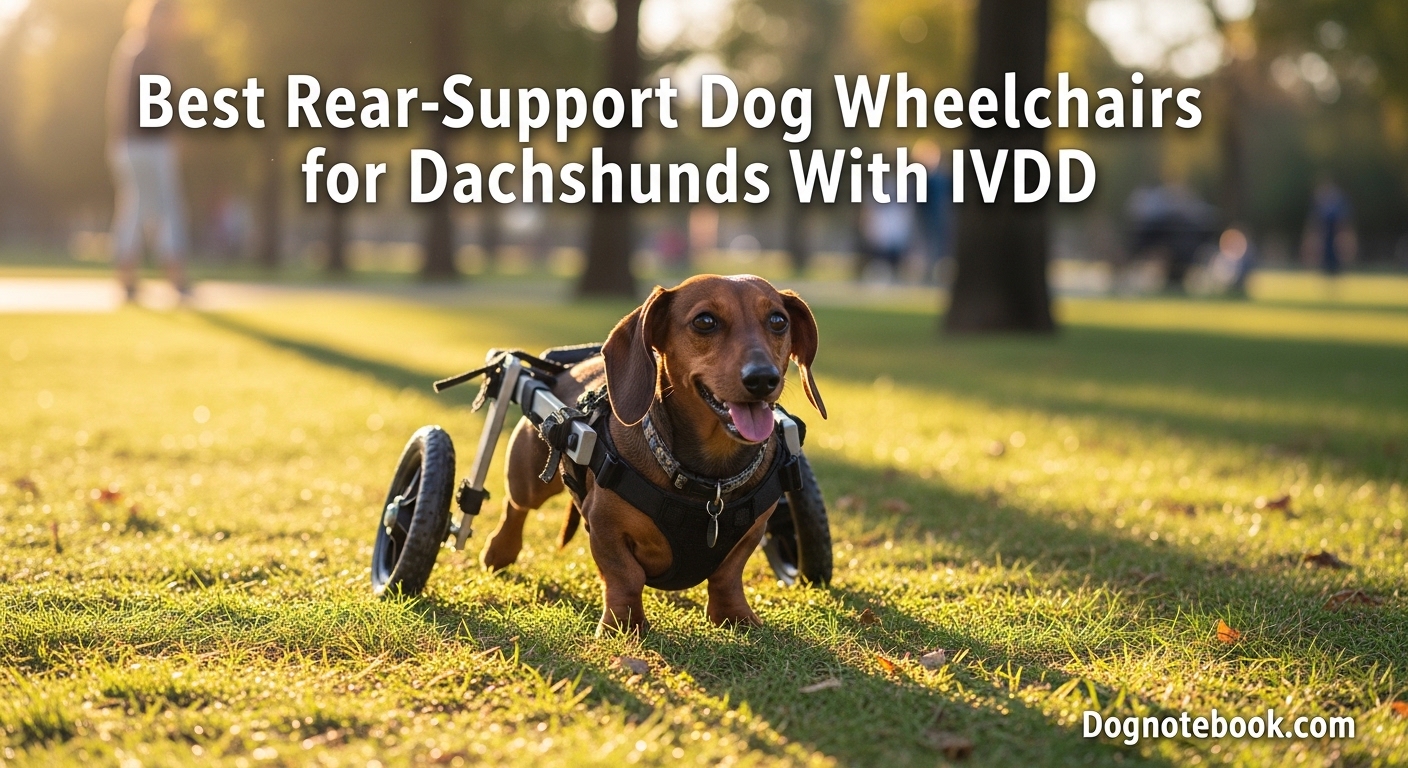 Best Rear-Support Dog Wheelchairs for Dachshunds With IVDD