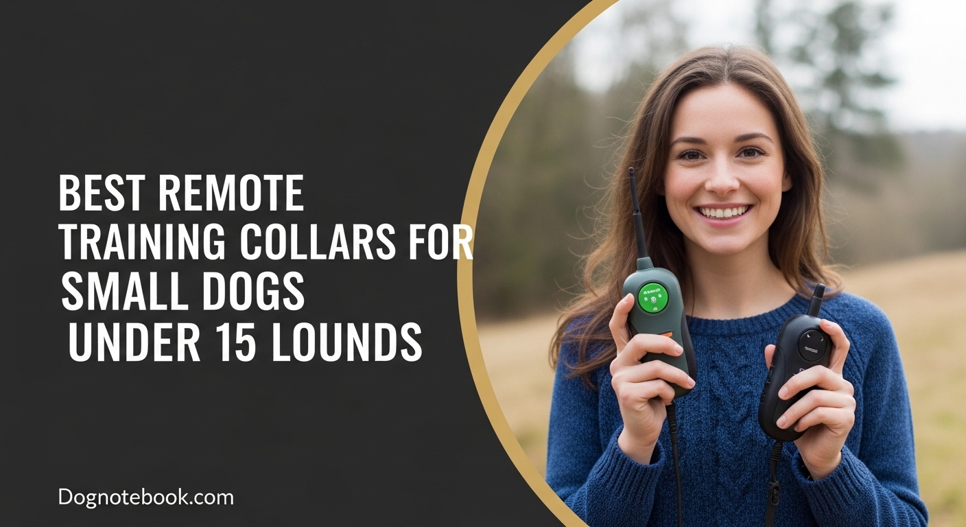 Best Remote Training Collars for Small Dogs Under 15 Pounds