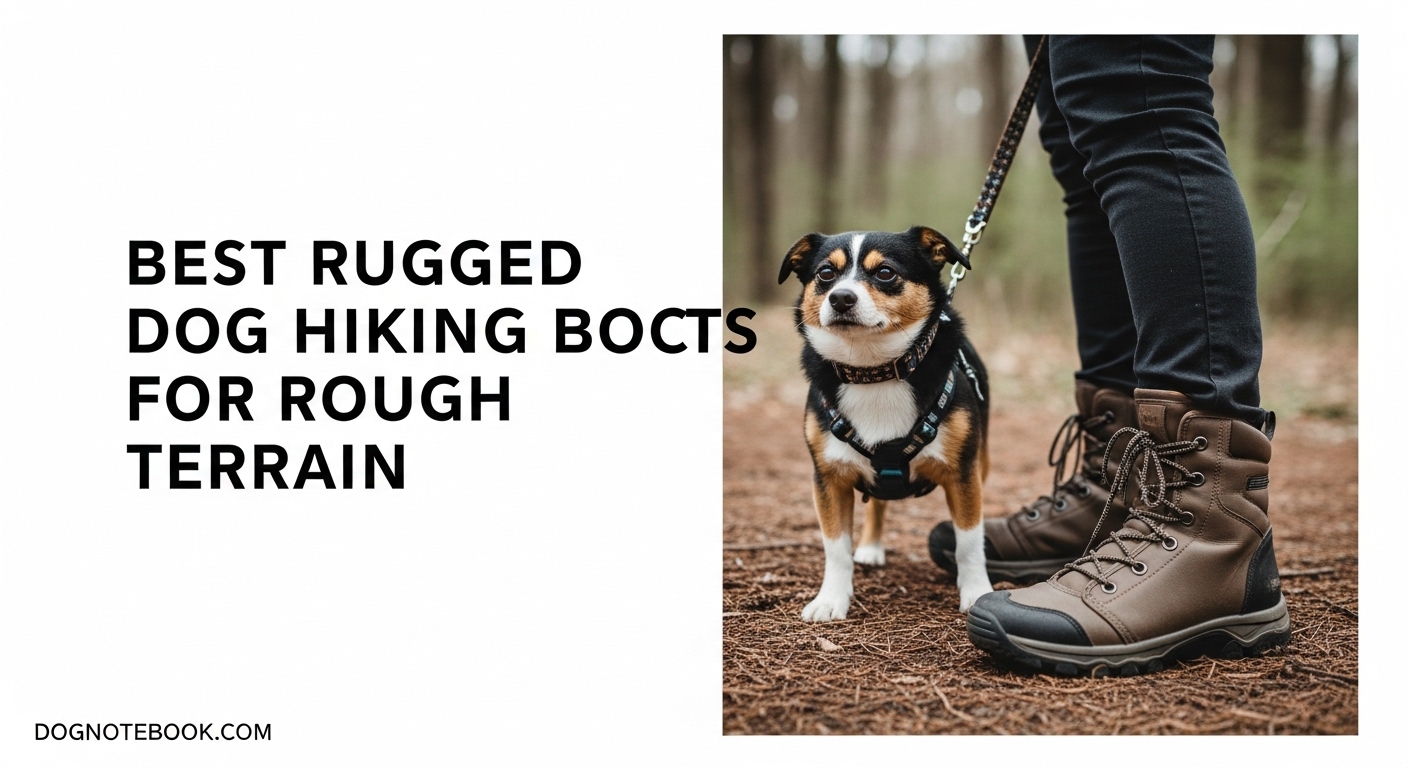 Best Rugged Dog Hiking Boots for Rough Terrain