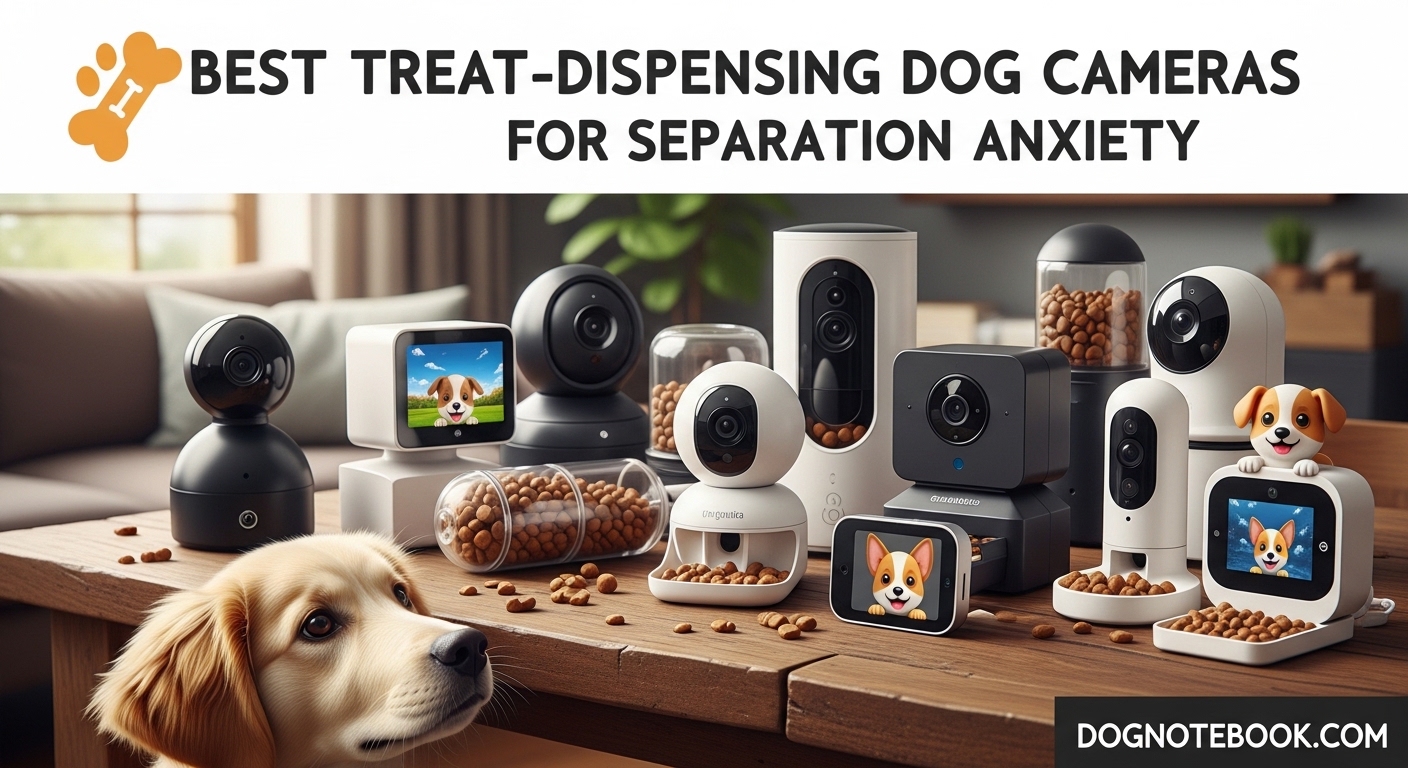 Best Treat-Dispensing Dog Cameras for Separation Anxiety
