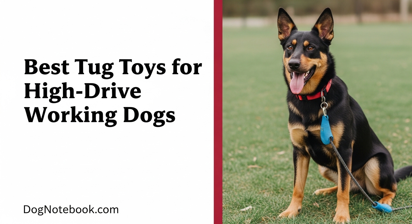 Best Tug Toys for High-Drive Working Dogs