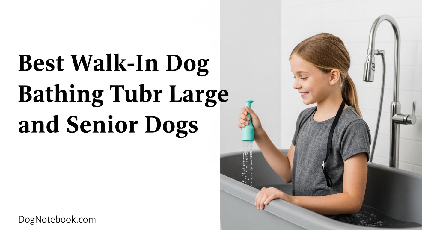 Best Walk-In Dog Bathing Tubs for Large and Senior Dogs