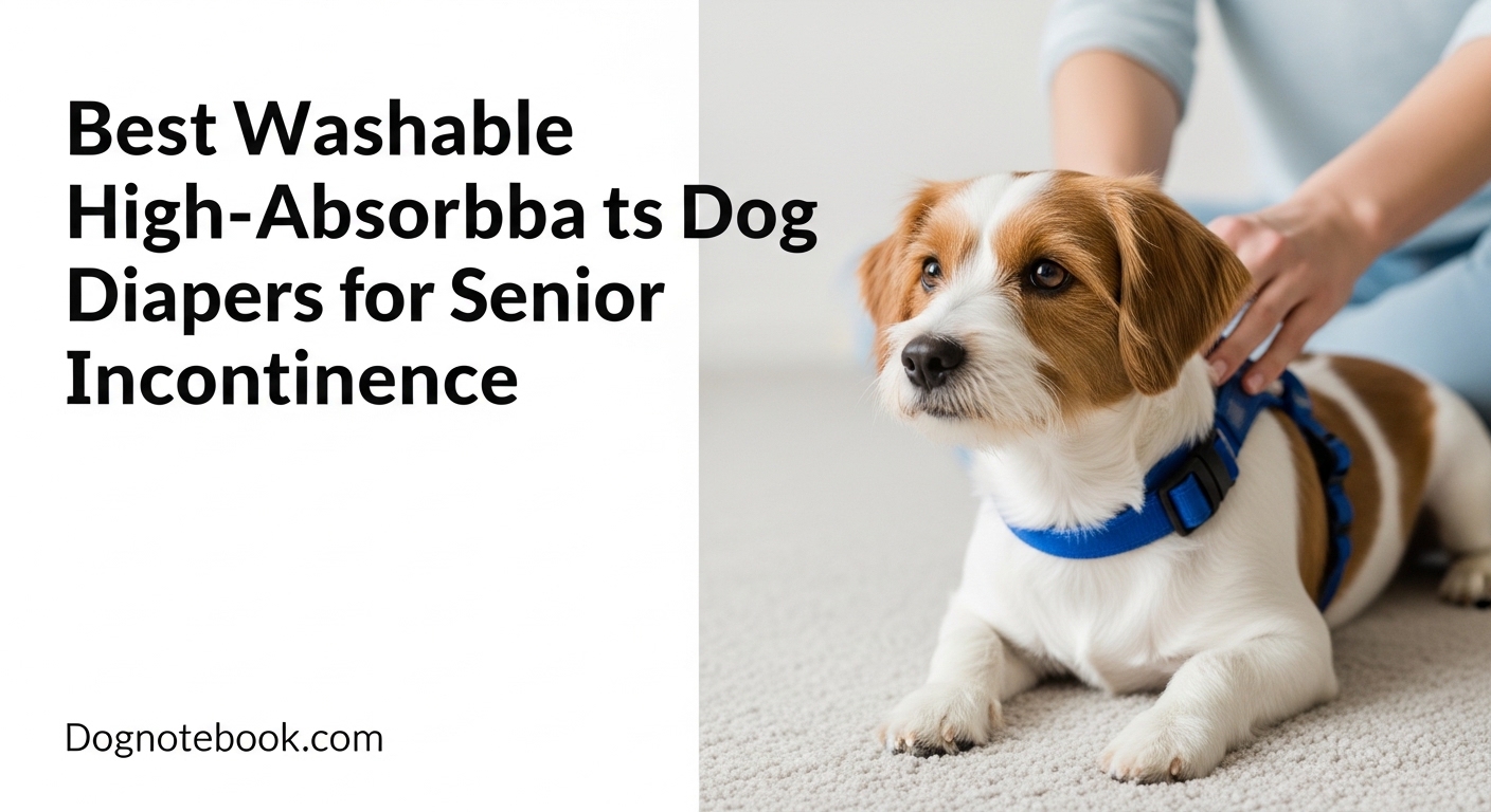 Best Washable High-Absorbency Dog Diapers for Senior Incontinence