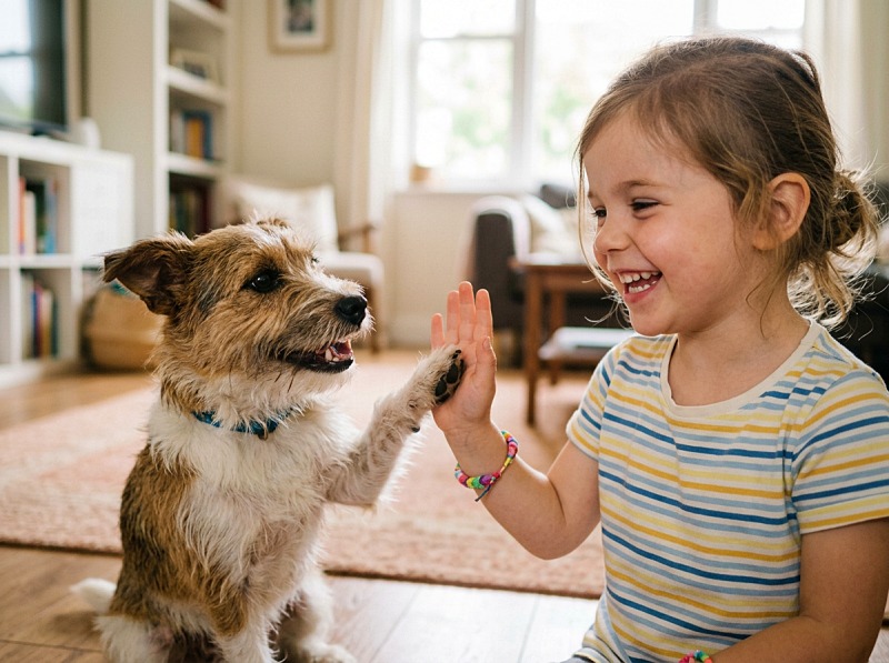 Dog High Five