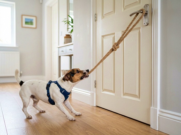 Dog Open and Close Doors
