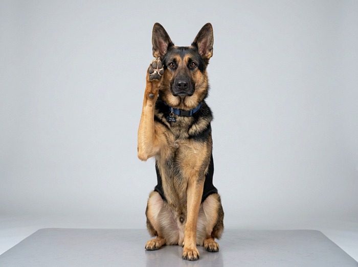Dog Salute