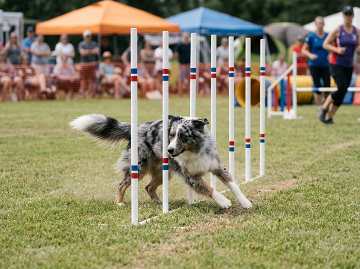 Dog Slalom