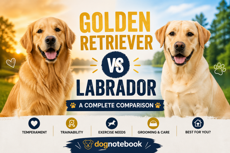 Golden Retriever vs Labrador