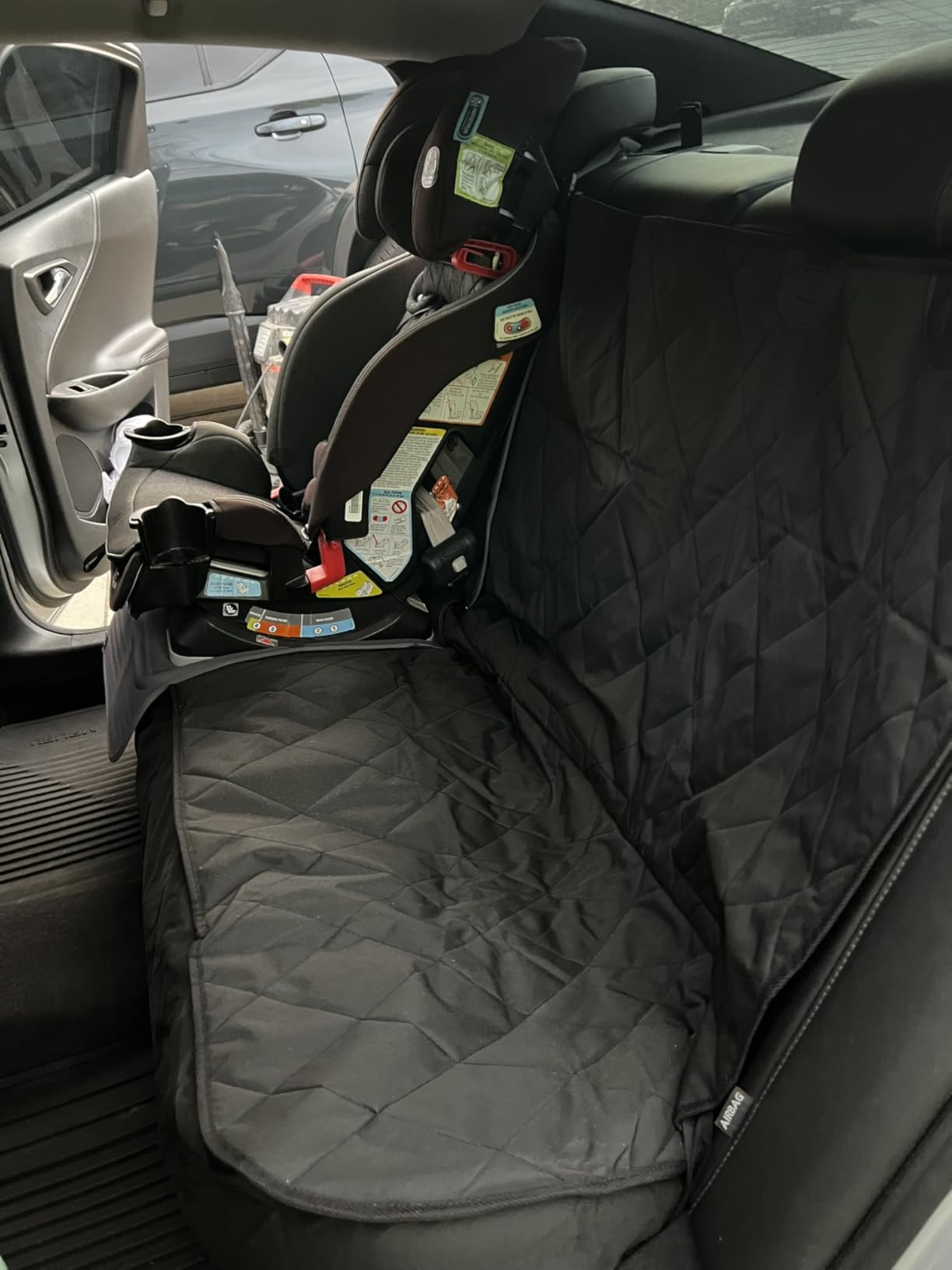 4Knines Back Seat Pet Cover for Dogs w/o Hammock - 54