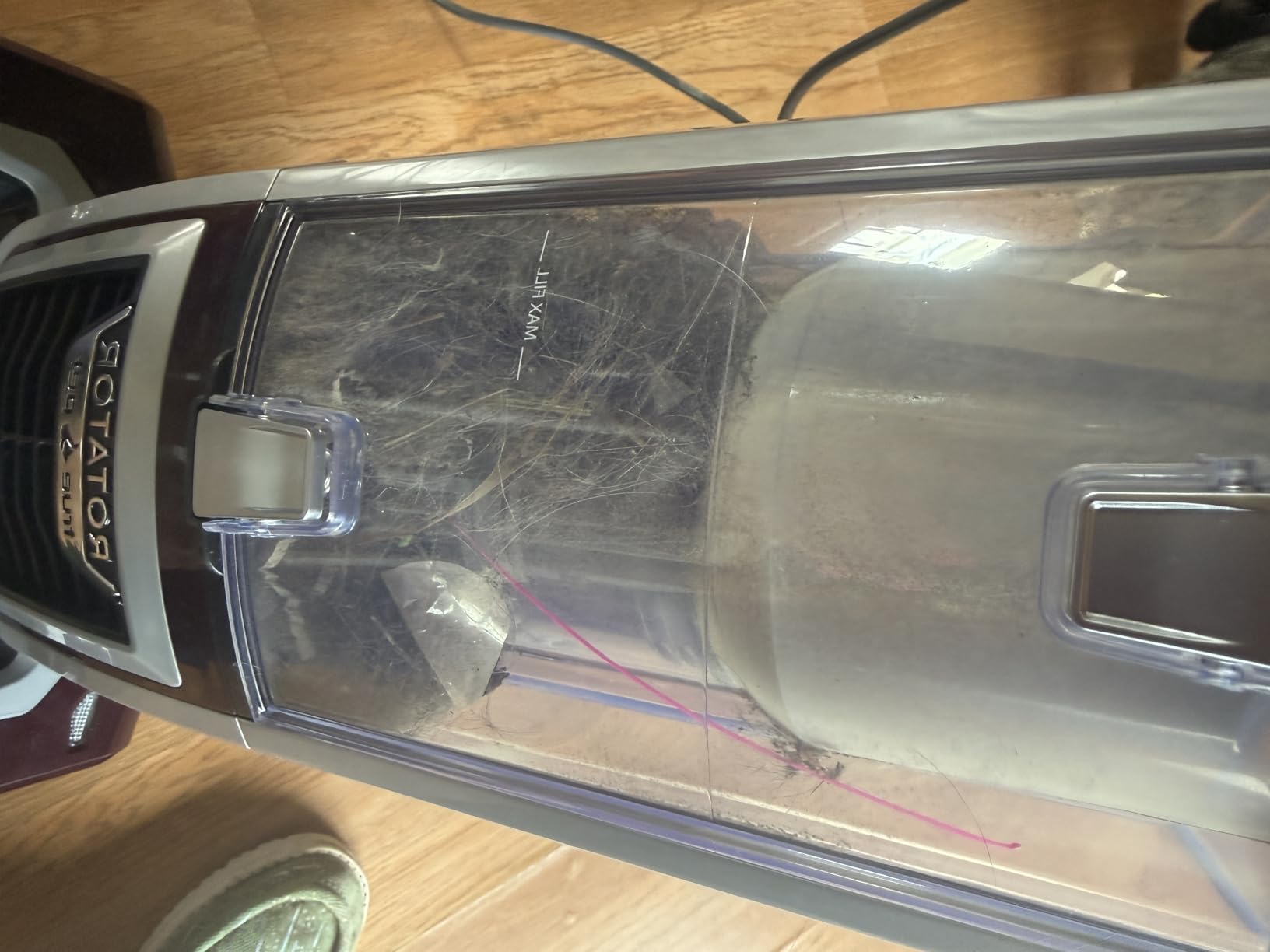 Shark NV752 Rotator Powered Lift-Away TruePet Upright Vacuum with HEPA Filter, Large Dust Cup Capacity, LED Headlights, Upholstery Tool, Perfect Pet Power Brush & Crevice Tool, Bordeaux customer photo 1