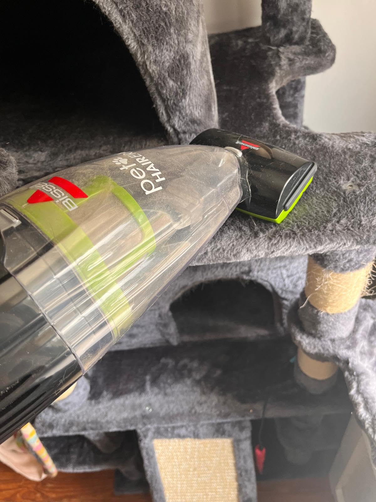Bissell Pet Hair Eraser Cordless Hand Vacuum, Home, Auto, and Pet Vacuum, Crevice Tool, Upholstery Tool, and Motorized Brush Included, 1782 customer photo 2