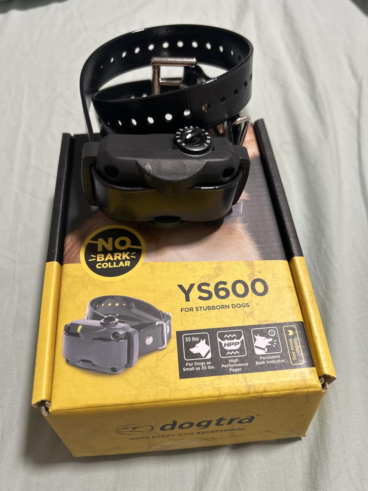 Dogtra YS600 Rechargeable Waterproof High-Output No Bark Collar customer photo 1
