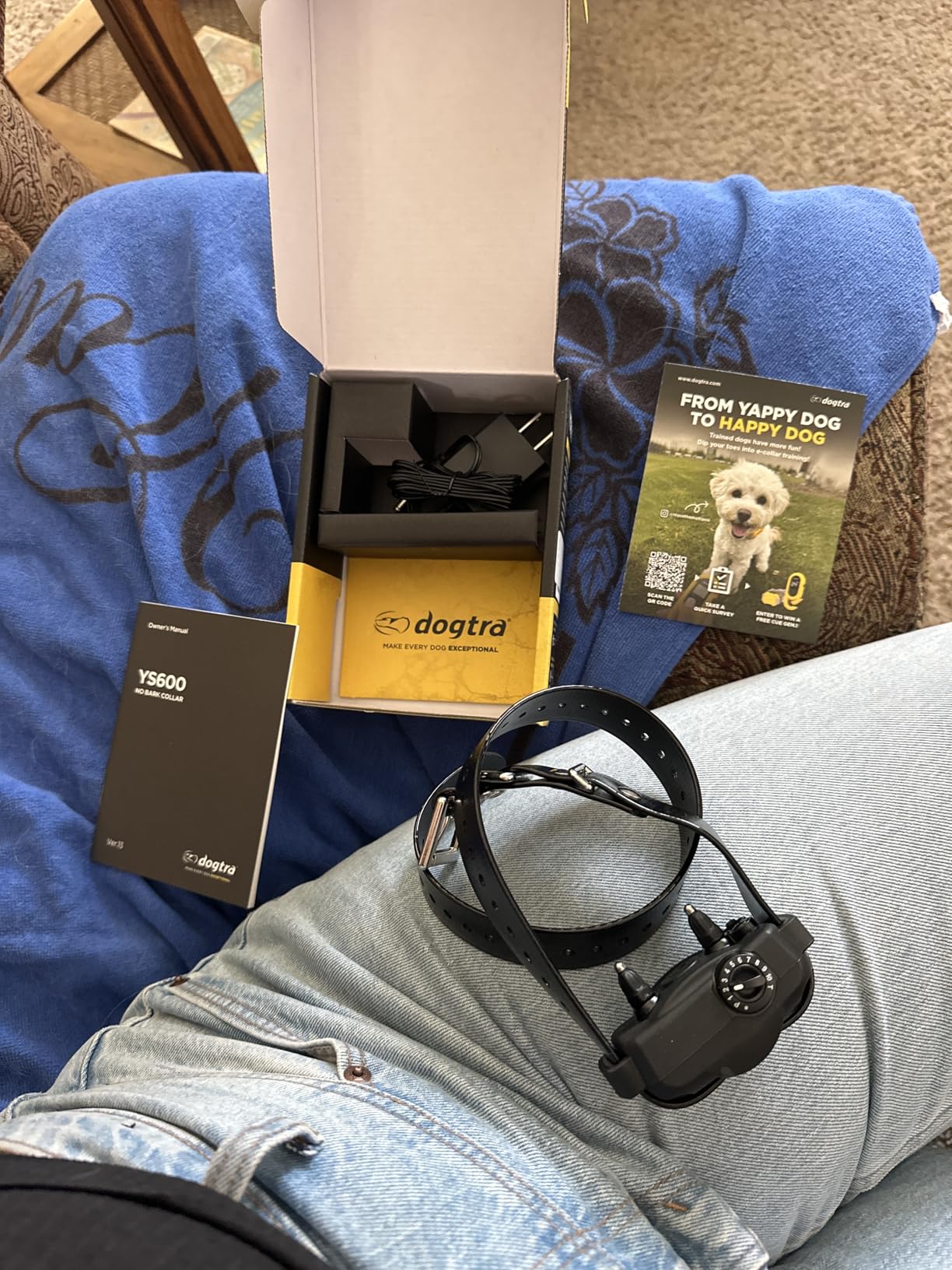 Dogtra YS600 Rechargeable Waterproof High-Output No Bark Collar customer photo 2