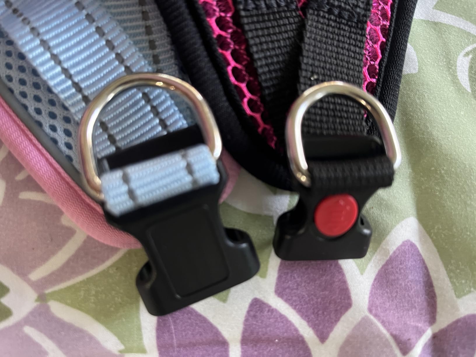 Gooby - Escape Free Easy Fit Harness, Small Dog Step-in Harness for Dogs that Like to Escape Their Harness, Turquoise, Small customer photo 1