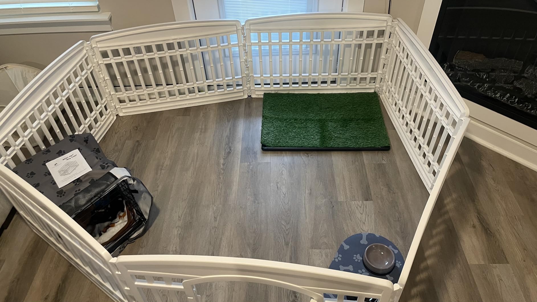 IRIS USA Dog Playpen with Door, 34