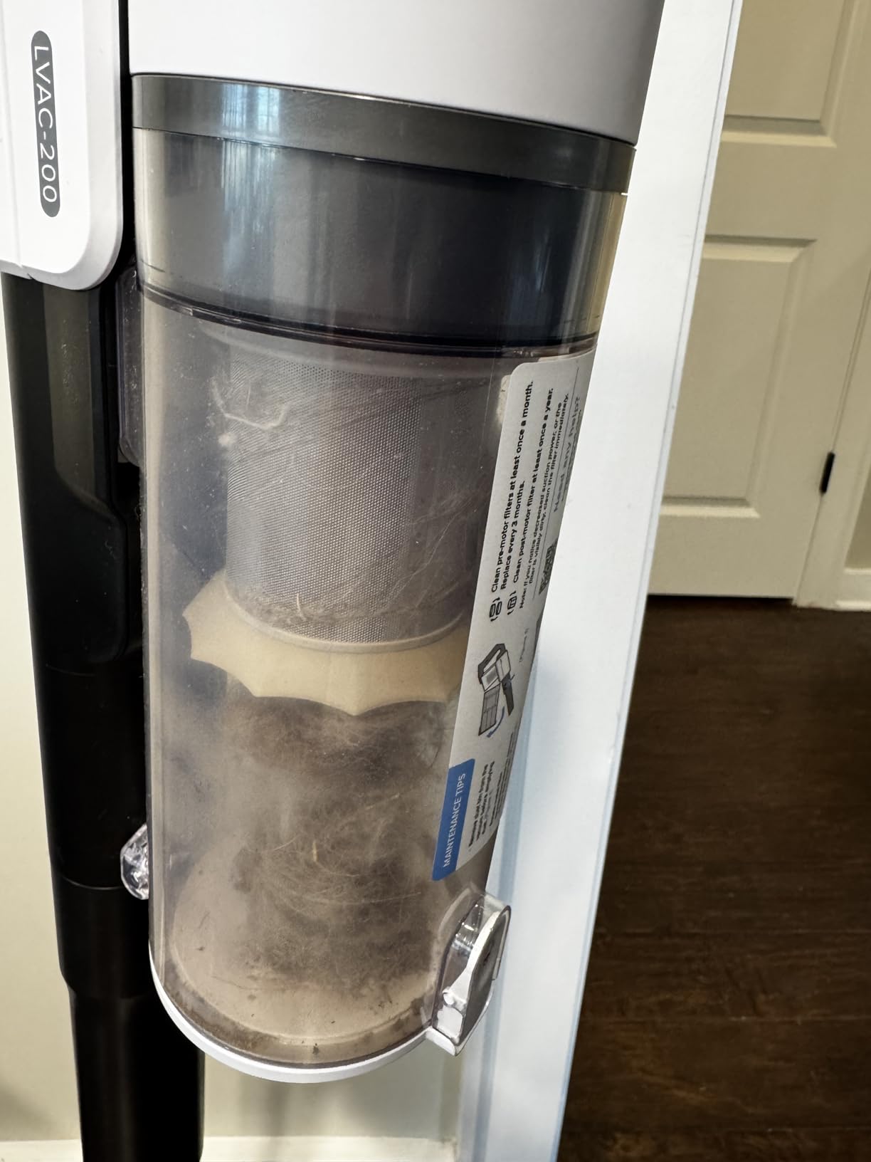LEVOIT Cordless Vacuum Cleaner, Stick Vac with Tangle-Resistant Design, Up to 50 Minutes, Powerful Suction, Rechargeable, Lightweight, and Versatile for Carpet, Hard Floor, Pet Hair, LVAC-200 customer photo 2