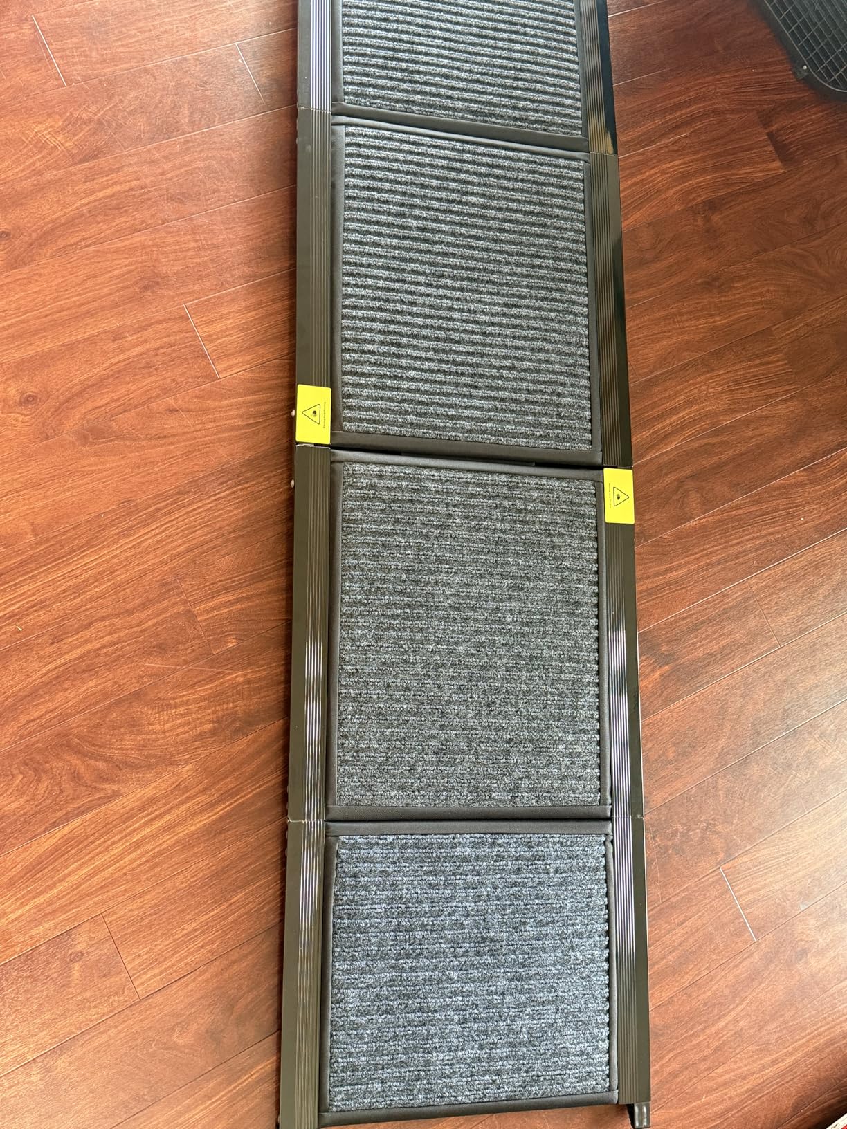 Extra Wide Dog Stairs for Large Dogs, Foldable Dog Ramp for Car with Non-Slip Surface, Lightweight Dog Stairs for Cars, Dog Steps for Cars, SUV, High Beds, Truck, Supports up to 250 lbs, 4 Steps customer photo 1